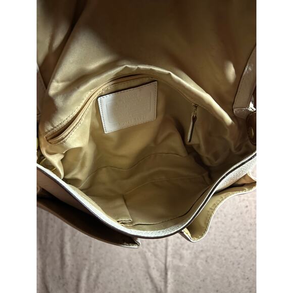 Vintage Coach SoHo Buckle Bag Cream Brown Y2K - Picture 16 of 16